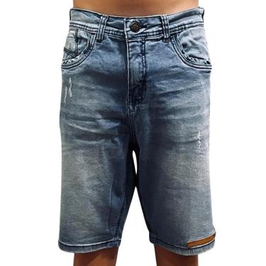 Imagem de Bermuda Jeans Masculina Onbongo Slim ON318-Masculino