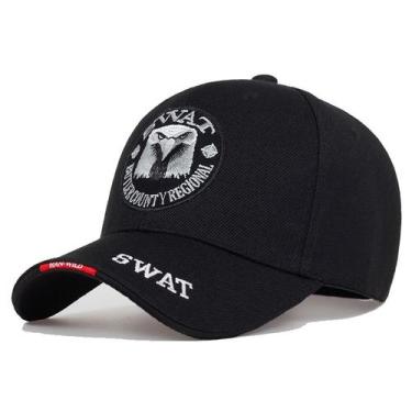 Imagem de Boné swat detalhes bordado com fecho  ajustável com guia bordada - Ema