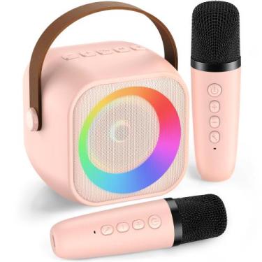 Imagem de Mini Máquina de Karaokê Portátil BEILIHART com Bluetooth