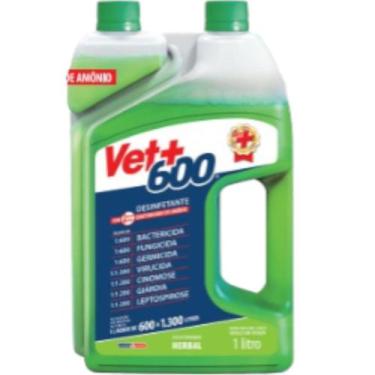 Imagem de Desinfetante Bactericida Concentrado Vet600 Herbal 1L - BELLOKÃO