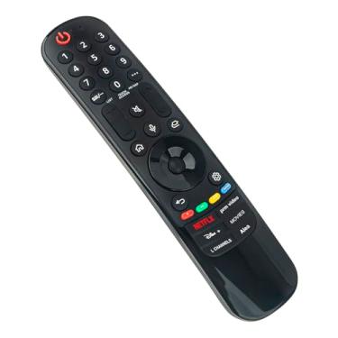 Imagem de Substituição de controle remoto AKB76043112 MR23GA Magic Voice compatível com Smart TVs LG OLED NanoCell 4K 8K UHD QNED 2023 OLED65C3PUA OLED77C3AUA OLED77C3PUA OLED83C3AUA OLED83C3PUA OLED55G3PUA