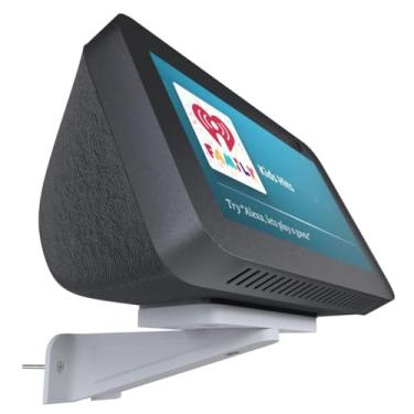 Imagem de Suporte Stand Magnético de Parede com Ângulo Ajustável Compatível com Alexa Echo Show 5 e 8 - ARTBOX3D (Branco)