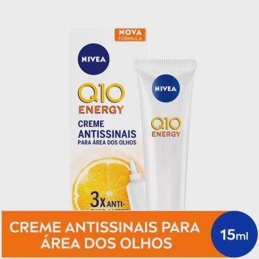 Imagem de Creme facial nivea antissinais Q10 energy olhos 15G