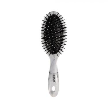 Imagem de Proart escova oval nylon marble cinza - em10b