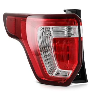 Imagem de LBRST Conjunto de lanterna traseira adequado para Ford para Explorer 2016-2019 alojamento preto lente vermelha lado esquerdo FO2800251 FB5Z13405A