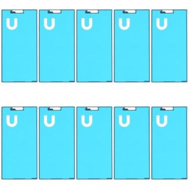 Imagem de Peças de substituição de telefone celular 10 PCS Adesivo de alojamento frontal original para Sony XZ1 Compact Acessórios telefônicos