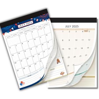Imagem de Calendários de geladeira 2021-2022 da Strive Zen, conjunto de 2, A5, 13,8 x 20,5 cm, bloco magnético de calendário de geladeira, planejador, perfeito para agendamento separado, compromissos, outubro de 2021 a dezembro de 2022