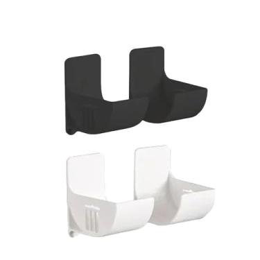 Imagem de Bandeja de armazenamento antiperfurante para parede, 16 peças, prateleira de cozinha, filme plástico, saco de lixo, geladeira, lateral, banheiro, quarto, prateleira de armazenamento, mistura, 2 conju