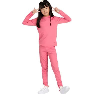 Imagem de Conjunto Infantil Flanelado Térmico Pelucia Segunda Pele