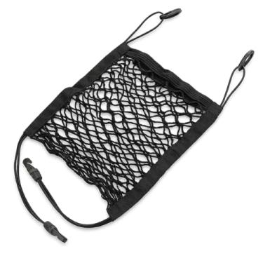 Imagem de Tela Rede universal de malha elástica para porta-malas, organizador de tela para assento de carro, organizador de rede para porta-malas, assento traseiro, bolsa de rede de proteção para crianças Pets