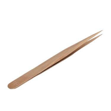 Imagem de Tweezers de bronze de fósforo não magnético Ferramenta de reparo de relógio de precisão Jóias de ponta fina, fabricando pinças para relojoeiros e joalheiros de 5,31 polegadas