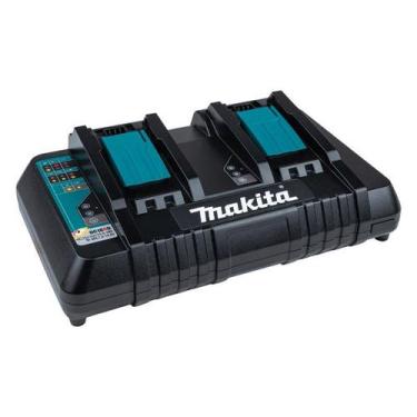 Imagem de Carregador Duplo 14.4v e 18v Makita DC18RD-127V