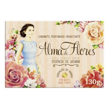 Imagem de Sabonete Barra Hidratante Essencia de Jasmim Alma de Flores