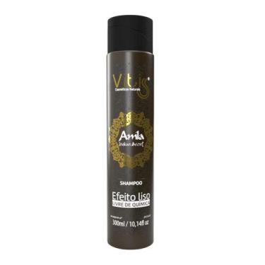 Imagem de Shampoo Amla Vitiss 300ml cabelos lisos volumosos efeito liso sem quím