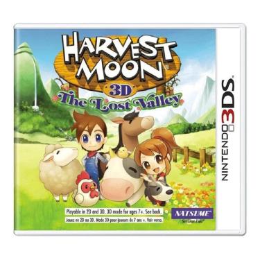 Imagem de Jogo Midia Fisica Harvest Moon The Lost Valley Nintendo 3Ds