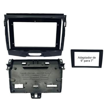 Imagem de Moldura Painel Multimidia 7 Ou 9 Polegadas Ford Ranger 2017