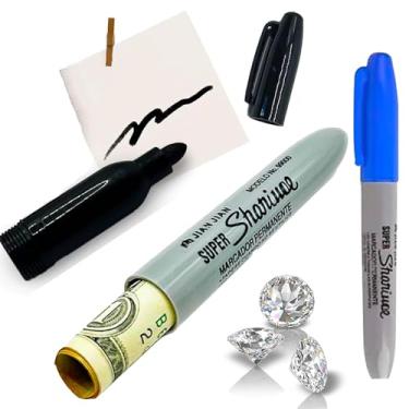 Imagem de SAFE2Pcs Cofre oculto com caneta de cabeça grande, caneta de armazenamento, caneta marcador grande, área de armazenamento de canetas, dinheiro escondido e armazenado, pertences pessoais e