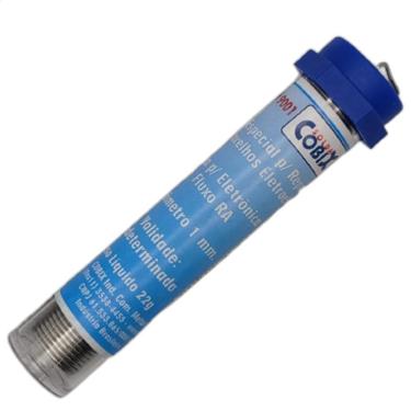 Imagem de Solda Tubinho Fio Cheio 63X37 Snxpb 1.0Mm 22G Cobix