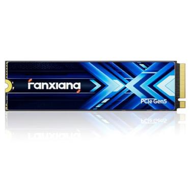Imagem de fanxiang SSD M.2 PCIe 5.0 x4 NVMe de 1 TB, até 14000 MB/s, TLC NAND 3D de alta densidade, unidade de estado sólido de alto desempenho para aplicativos de IA, jogos, PC, laptop