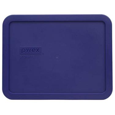 Imagem de Pyrex 7211-PC Tampa de armazenamento retangular de plástico azul marinho
