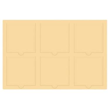 Imagem de Craftelier - Cortador de matriz de cartão com janela – moldes para fazer cartões, álbuns de recortes e artesanato – Adequado para vários materiais e diferentes máquinas de corte – 15 x 10 cm