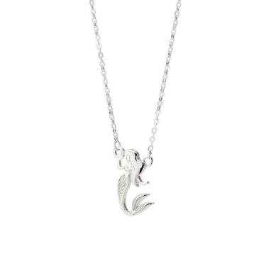 Imagem de Colar Rommanel Disney Prata 925 Princesa Pequena Sereia 830108