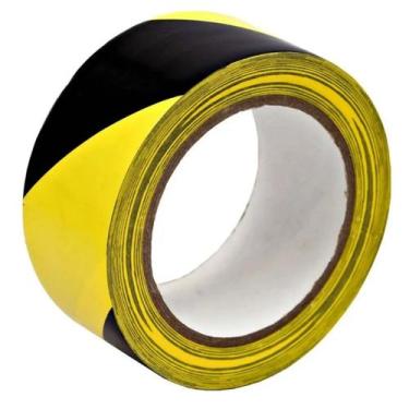 Imagem de Fita demarcação de solo zebrada 45mmx30m Exbom