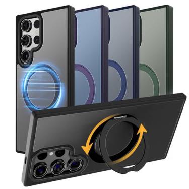 Imagem de Capa magnética MAGIC JOHN para Samsung Galaxy S22 Ultra preta