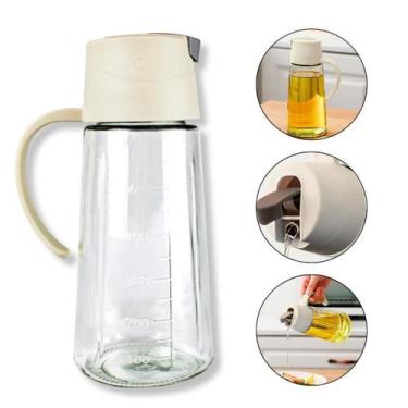 Imagem de Jarra Dosadora Vidro 630Ml Azeite Cozinha Gourmet Utensílio - Arte Sed