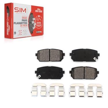 Imagem de Pastilhas de freio a disco traseiro SIM-1296 para Kia Rondo 2007-2012
