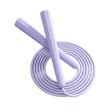 Imagem de pritingyoga Jump Rope Workout 299.7 cm Comprimento da corda de pular profissional e aderência confortável, cordas de pular pesadas adultos fitness mulheres homens, exercícios de treinamento de