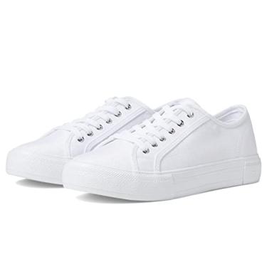 Imagem de Tommy Hilfiger Tênis feminino Alessy, Branco Multi 140, 39