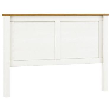 Imagem de Cabeceira de Madeira Maciça Para Cama Queen Mazzaro F06 Branco Freijó - Lyam Decor