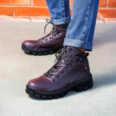 Imagem de Bota Masculina Adventure Leve Confortável Resistente Trilha Tracking Antiderrapante-Masculino