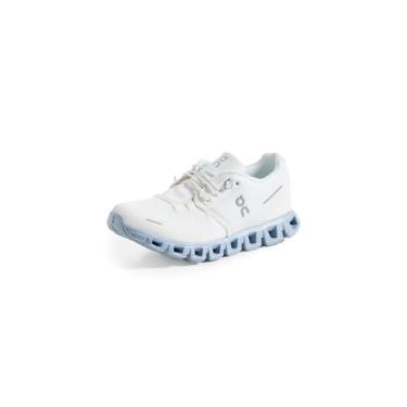 Imagem de On Tênis feminino Cloud 5, branco I Chambray, 34 M, Branco I Chambray, 5.5