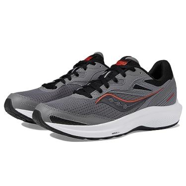 Imagem de Saucony Tênis masculino Cohesion 16, Carvão/Laranja, 9.5 Wide