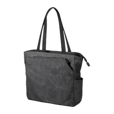 Imagem de Generic Bolsa de Tênis Bolsa de Lazer com Compartimento Separado para Sapatos Grande Compartimento Principal para 4 Raquetes Bolsa Esportiva à Prova D'águ, Cinza Profundo