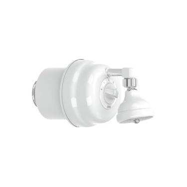 Imagem de Ducha Sem Chuveirinho Compacta 5 Temperaturas Cardal Branco Pequeno