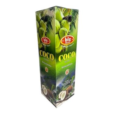Imagem de Incenso Indiano Bic Coco 25 Caixas Com 8 Varetas