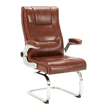 Imagem de Mesa de computador com bolsa de assento de mola, ergonômica, encosto alto, escritório, tarefa, computador executivo, giratório, para escritório, sala de reuniões