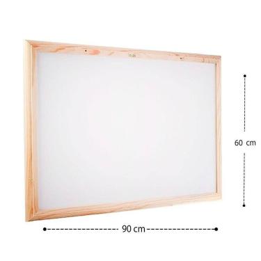 Imagem de Lousa Branca 60x90cm - Tudo em Caixa