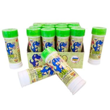 Imagem de 30 Bolha de Sabão Dinossauro Dino p/Kit Festa Lembrancinha Infantil Brinquedo