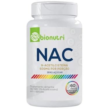 Imagem de NAC 500mg Bionutrii 60 Caps Original