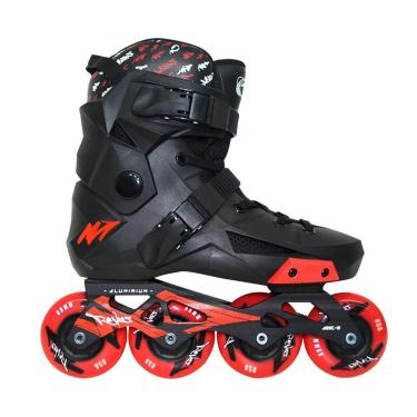 Imagem de PATINS INLINE FREESTYLE TRAXART REVOLT - 80MM ABEC-9 - PRETO/VERMELHO-Unissex
