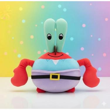 Imagem de Pelúcia sirigueijo bob esponja/brinquedo/pronta entrega/envio imediato