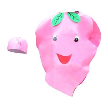 Imagem de Hailong Ming Fantasia de Frutas Adorável Vestido de Fantasia para Carnaval Halloween Dramatização Meninos Meninas, Formato de Pêssego