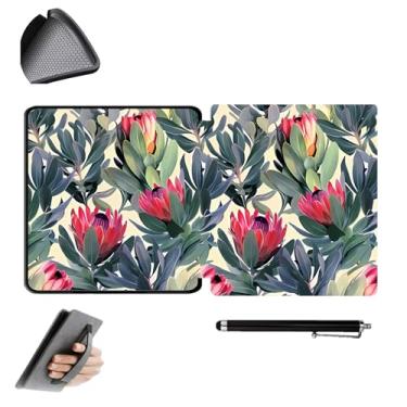 Imagem de GUKSRASO Capa para Kindle Oasis 10ª/9ª Geração 2019/2017 (Modelo: CW24WI/S8IN4O) - Adequado Apenas para 7 Polegadas, Capa Protetora Fina e leve de TPU com Alça de Mão e Caneta