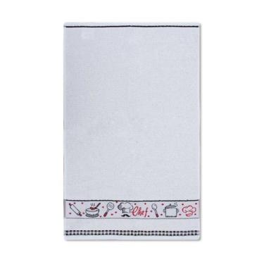 Imagem de Pano De Prato 100% Algodão Gourmet Cheff Appel Home