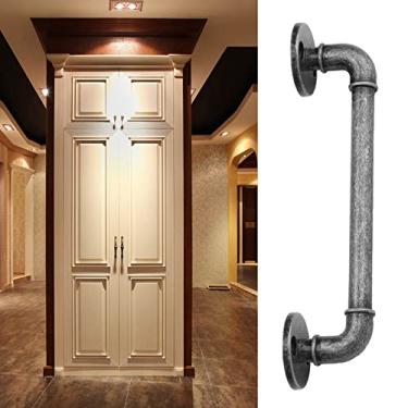 Imagem de Puxador de armário de base redonda de liga de zinco vintage, ferragens retrô para guarda-roupa de gaveta de porta, uso