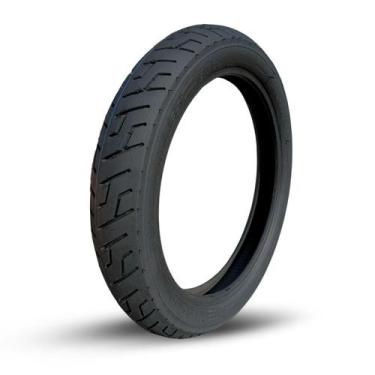 Imagem de Pneu De Moto Remold 100/9018 Traseiro Fan Ybr Yes Camara - BLACK TYRES